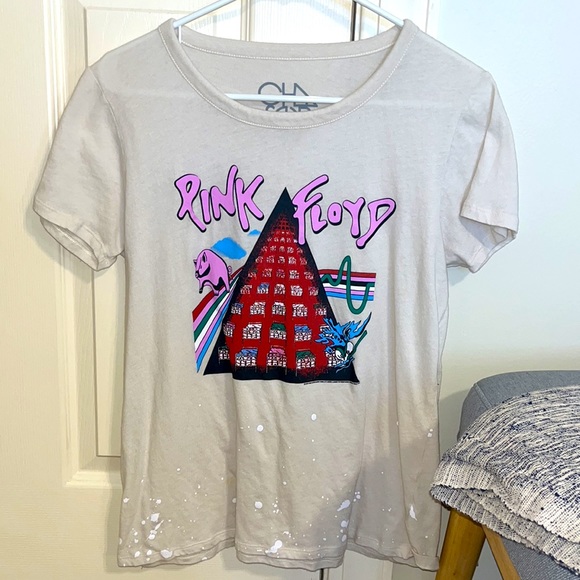 Chaser Pink Floyd Cotton Jersey Crew Neck Band Tee - Picture 6 of 11